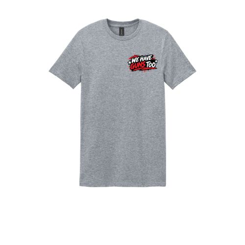 "We have 🔫's too" #JaimeWest4CountyCouncil Softstyle Cotton T-Shirt