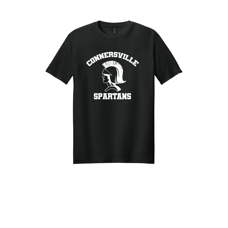Connersville Spartans Mens 100% Ringspun Cotton T-shirt