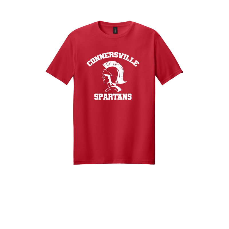 Connersville Spartans Mens 100% Ringspun Cotton T-shirt