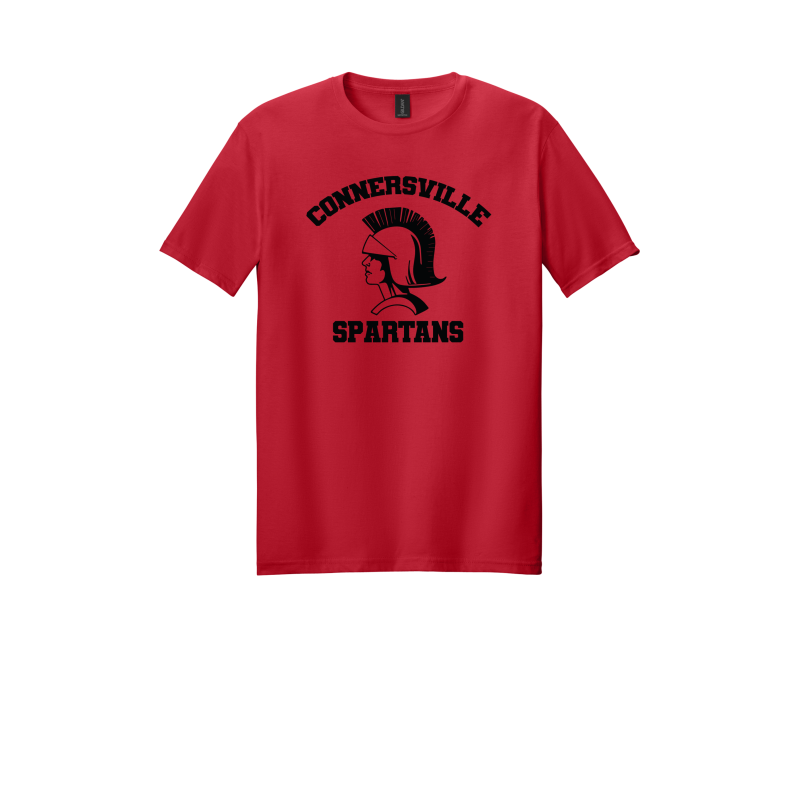 Connersville Spartans Mens 100% Ringspun Cotton T-shirt