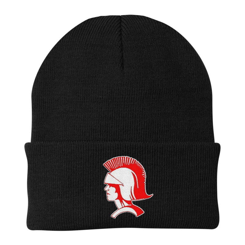 Connersville Spartan Embroidered Port & Company Knit Cap