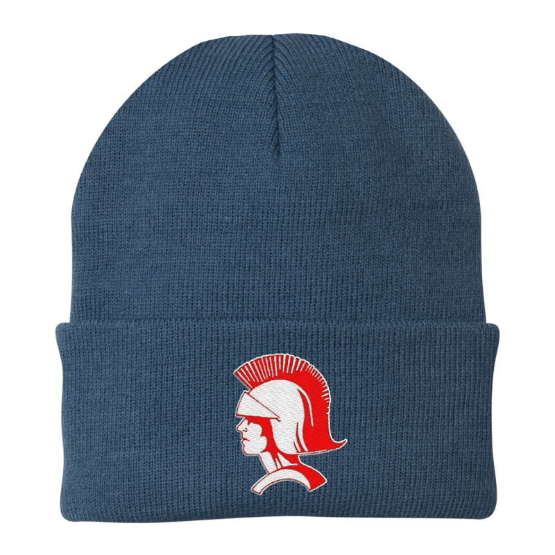 Connersville Spartan Embroidered Port & Company Knit Cap