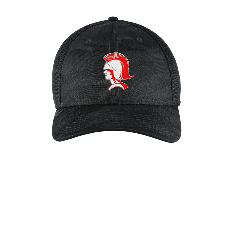 Connersville Spartan Embroidered New Era® Tonal Camo Fitted Cap