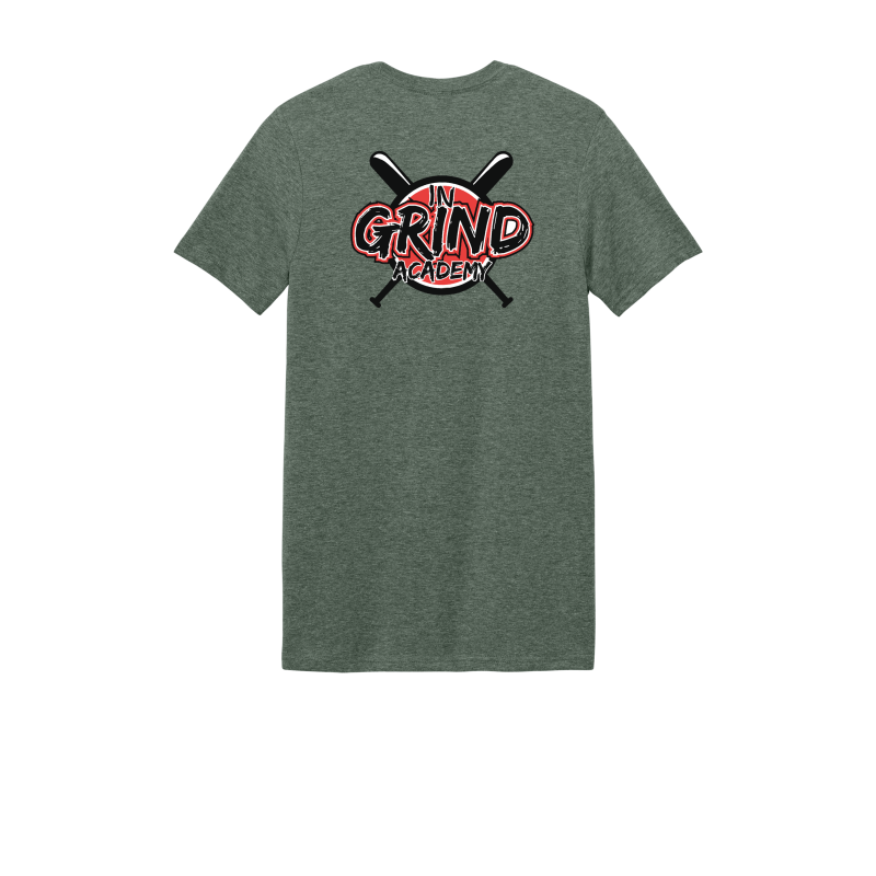#GRIND HARDER Indiana Grind Academy Mens 100% Ringspun Cotton T-shirt