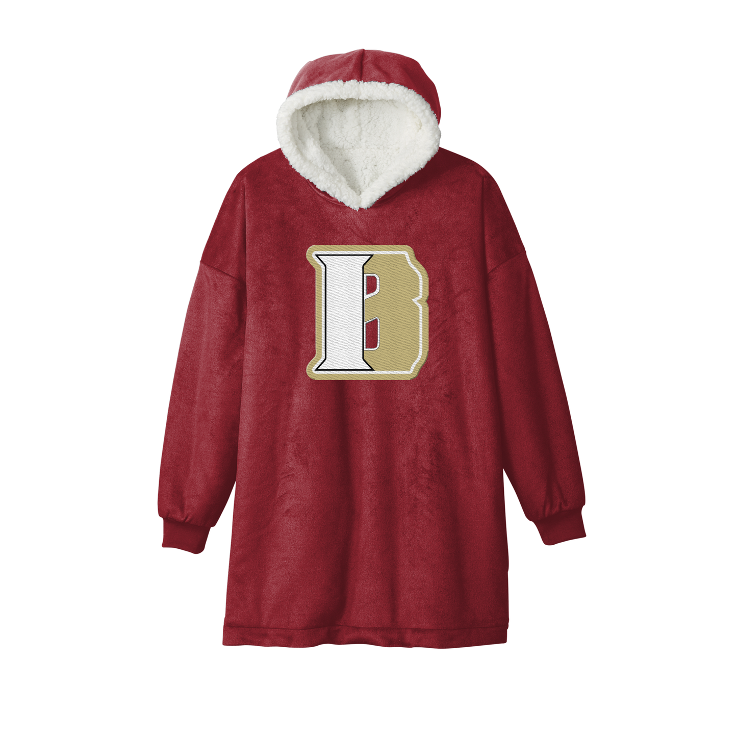 Indiana Bulldogs Port Authority Mountain Lodge Wearable Blanket