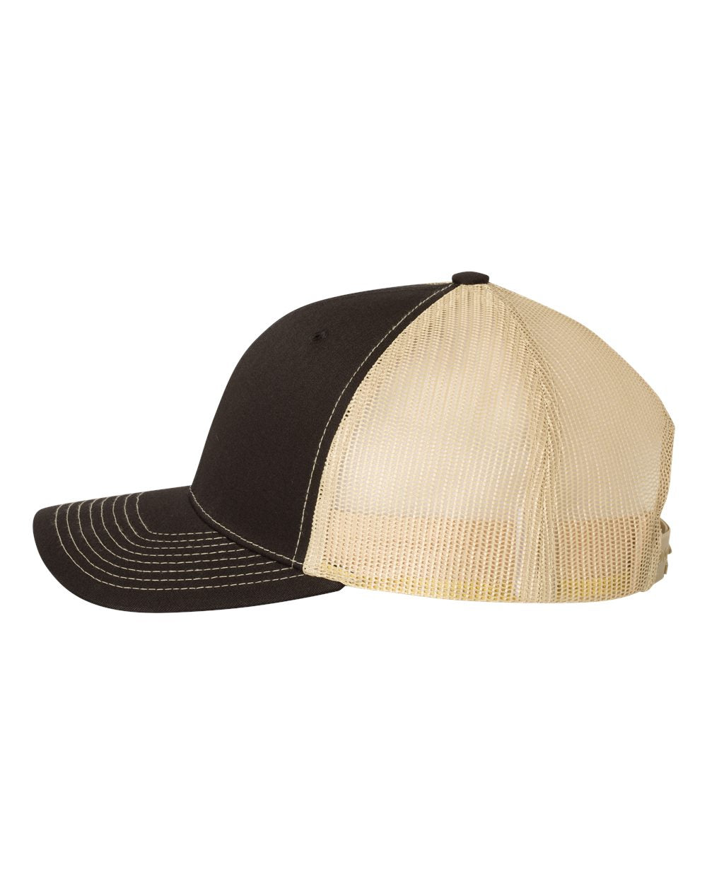 Black & Vegas Gold Indiana Bulldogs Richardson - Adjustable Snapback Trucker Cap