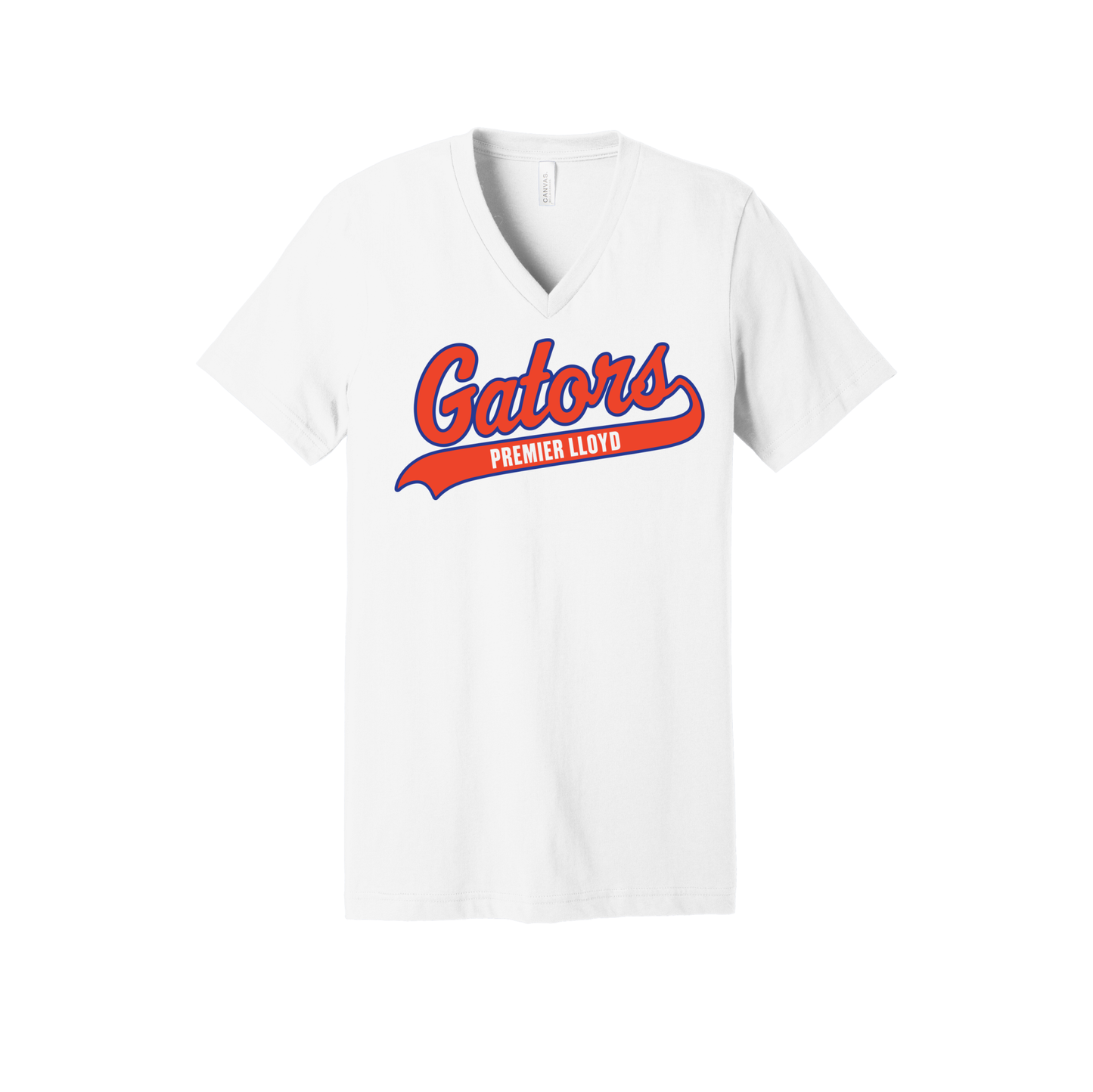 Gators Softball Premier Lloyd BELLA+CANVAS® Unisex Jersey Short Sleeve V-Neck Tee