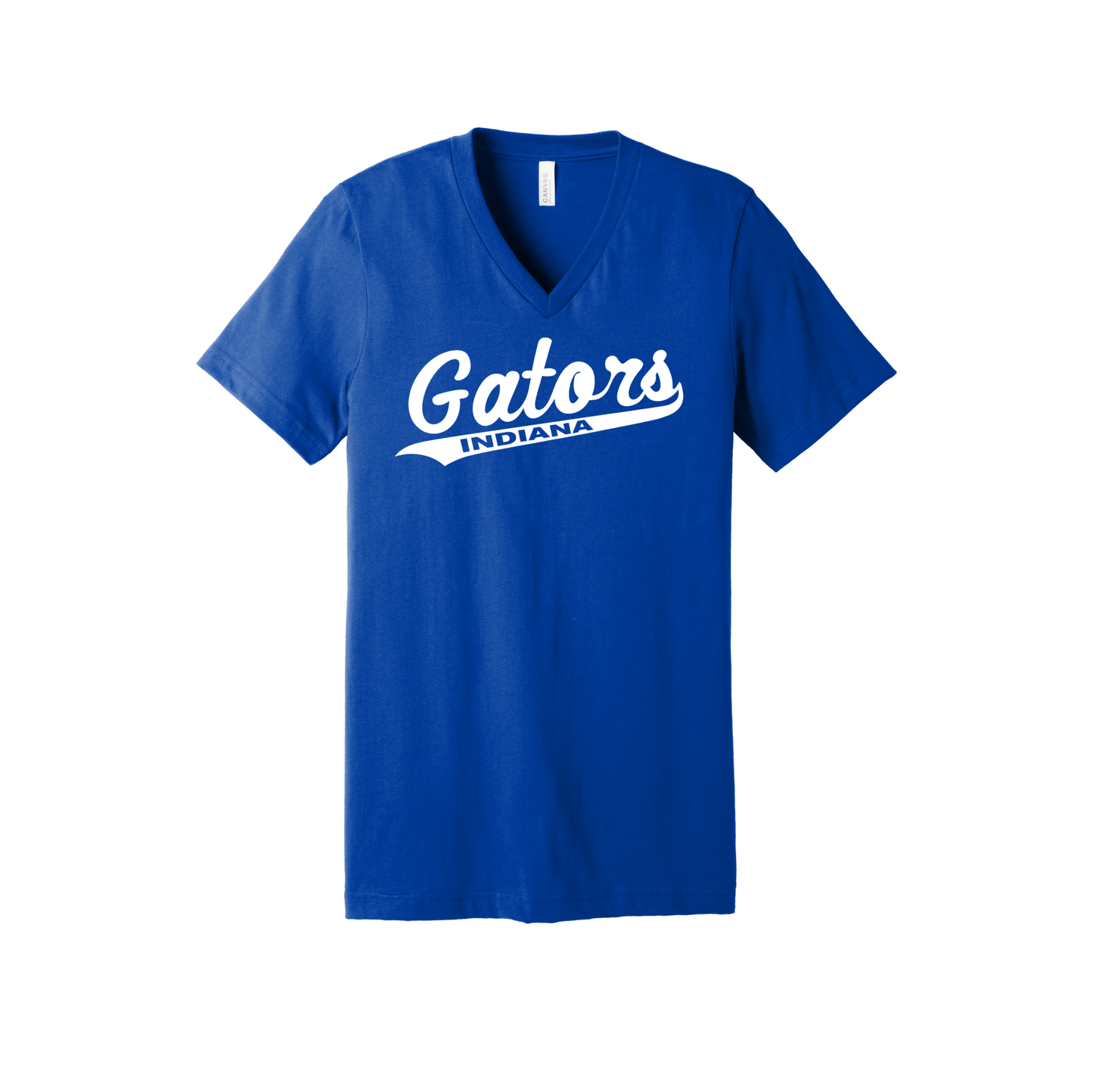 Gators Indiana Softball BELLA+CANVAS® Unisex Jersey Short Sleeve V-Neck Tee