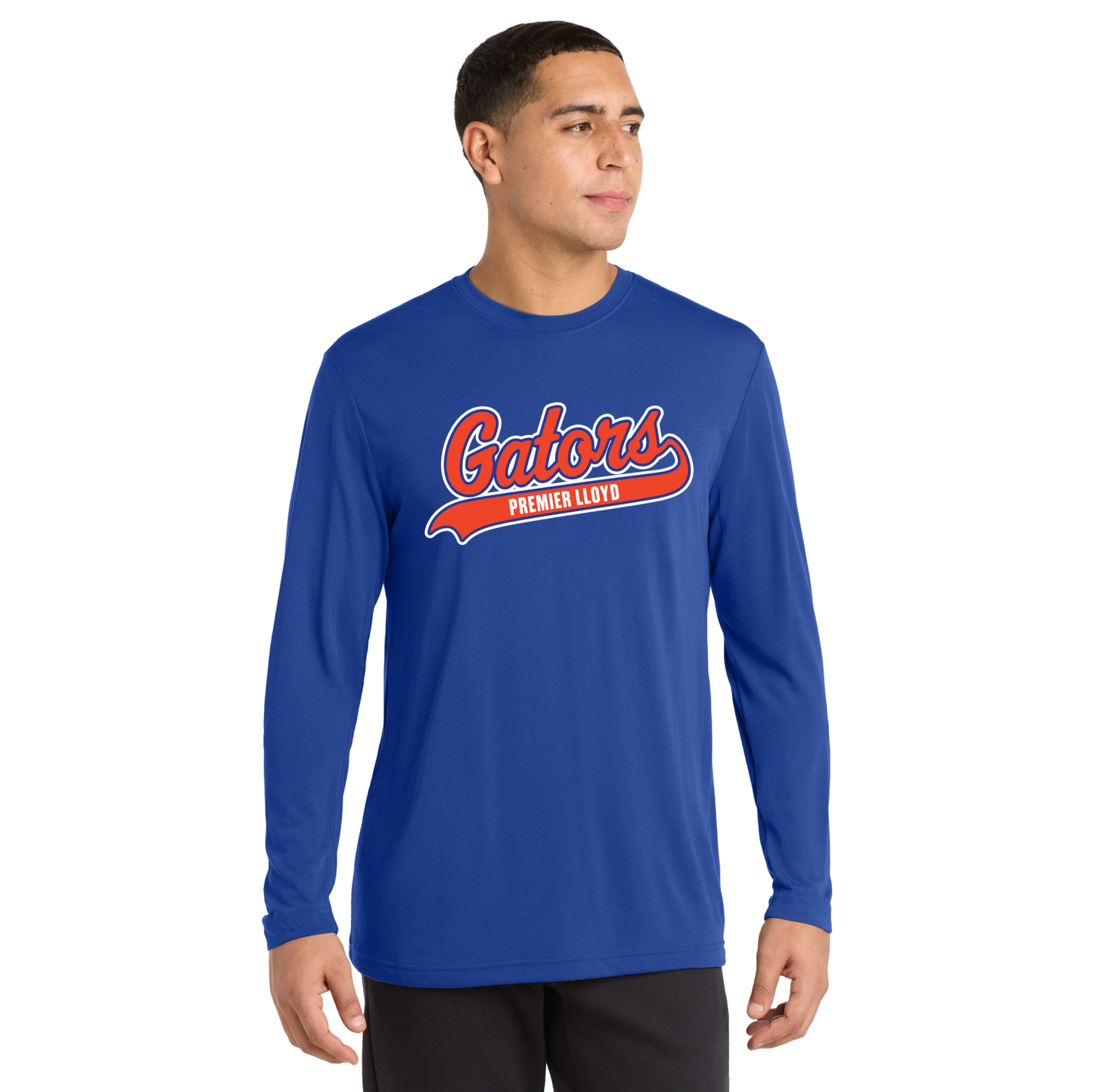 Gators Softball Premier Lloyd Sport-Tek® Long Sleeve PosiCharge® Competitor™ Cotton Touch™ Tee