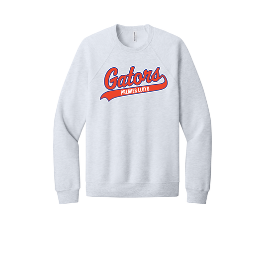 Gators Softball Premier Lloyd BELLA+CANVAS® Unisex Sponge Fleece Raglan Sweatshirt