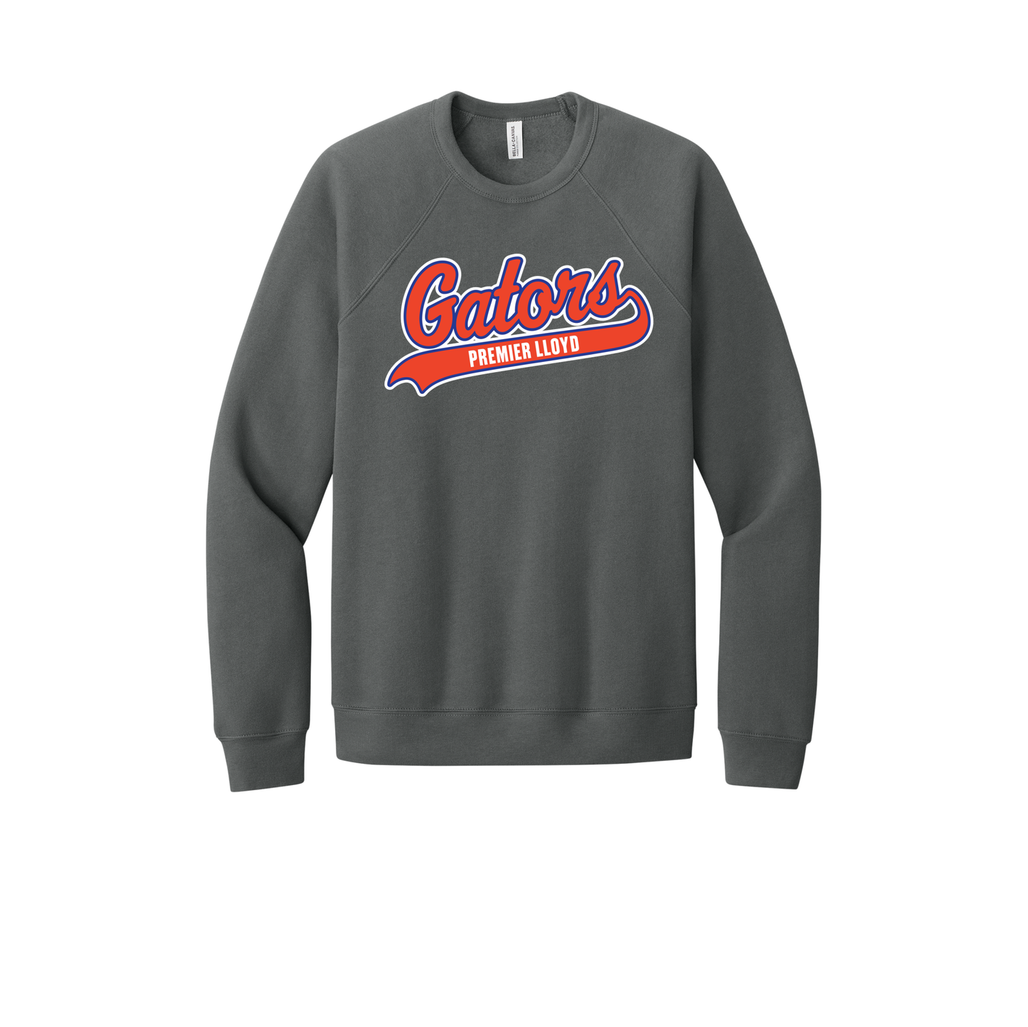 Gators Softball Premier Lloyd BELLA+CANVAS® Unisex Sponge Fleece Raglan Sweatshirt