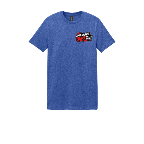 "We have 🔫's too" #JaimeWest4CountyCouncil Softstyle Cotton T-Shirt