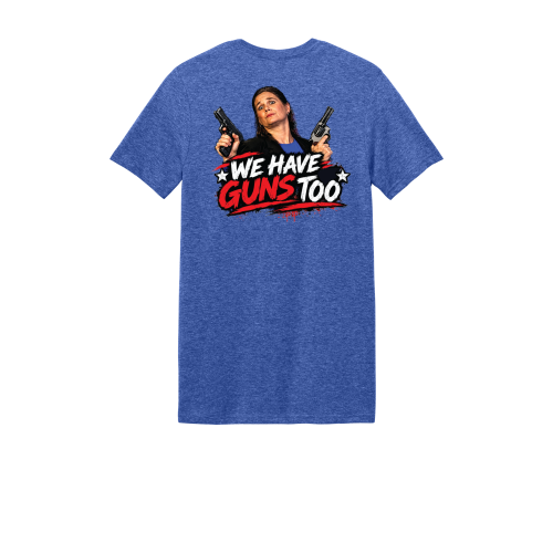 "We have 🔫's too" #JaimeWest4CountyCouncil Softstyle Cotton T-Shirt