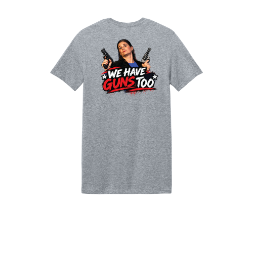"We have 🔫's too" #JaimeWest4CountyCouncil Softstyle Cotton T-Shirt