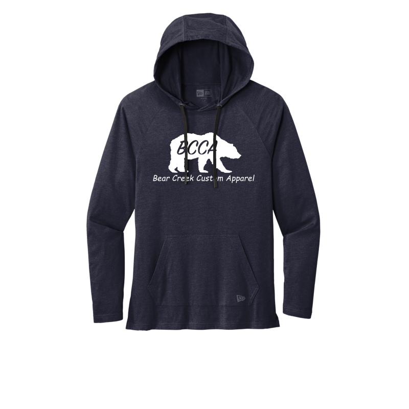 Bear Creek New Era hooded Long Sleeve Tee