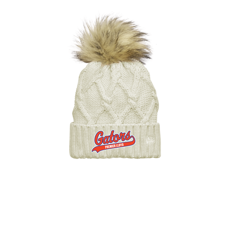 New ERa Fur Pom Beanie