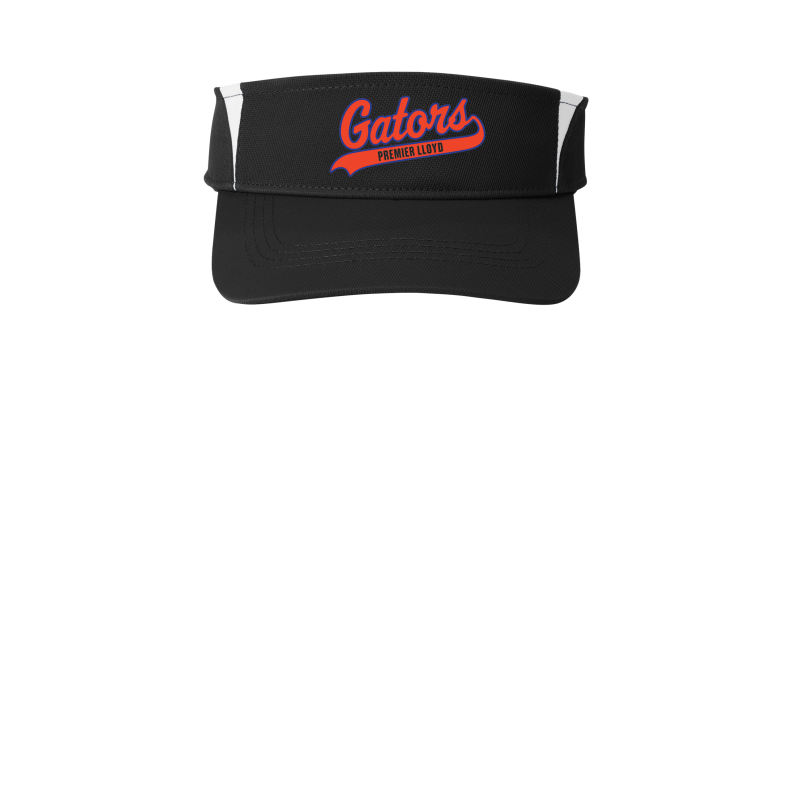 Sport Tek Visor With 3D Printed Logo