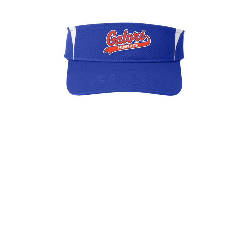 Sport Tek Visor With 3D Printed Logo