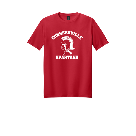 Connersville Spartans Mens 100% Ringspun Cotton T-shirt