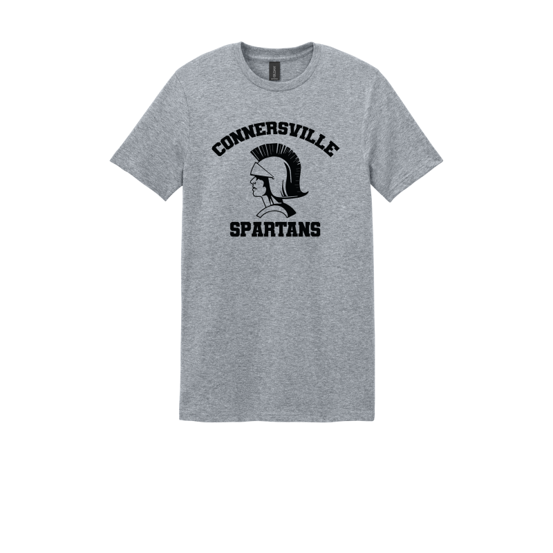 Connersville Spartans Mens 100% Ringspun Cotton T-shirt