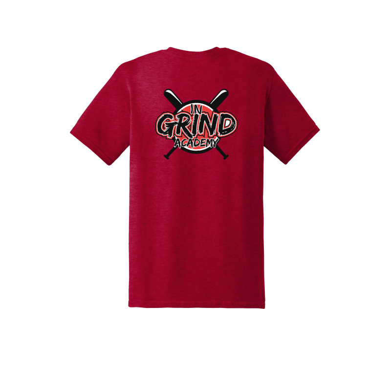 #GRIND HARDER Indiana Grind Academy Mens 100% Ringspun Cotton T-shirt