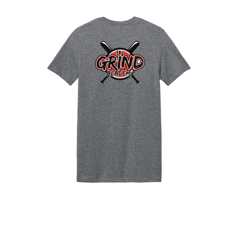 #GRIND HARDER Indiana Grind Academy Mens 100% Ringspun Cotton T-shirt