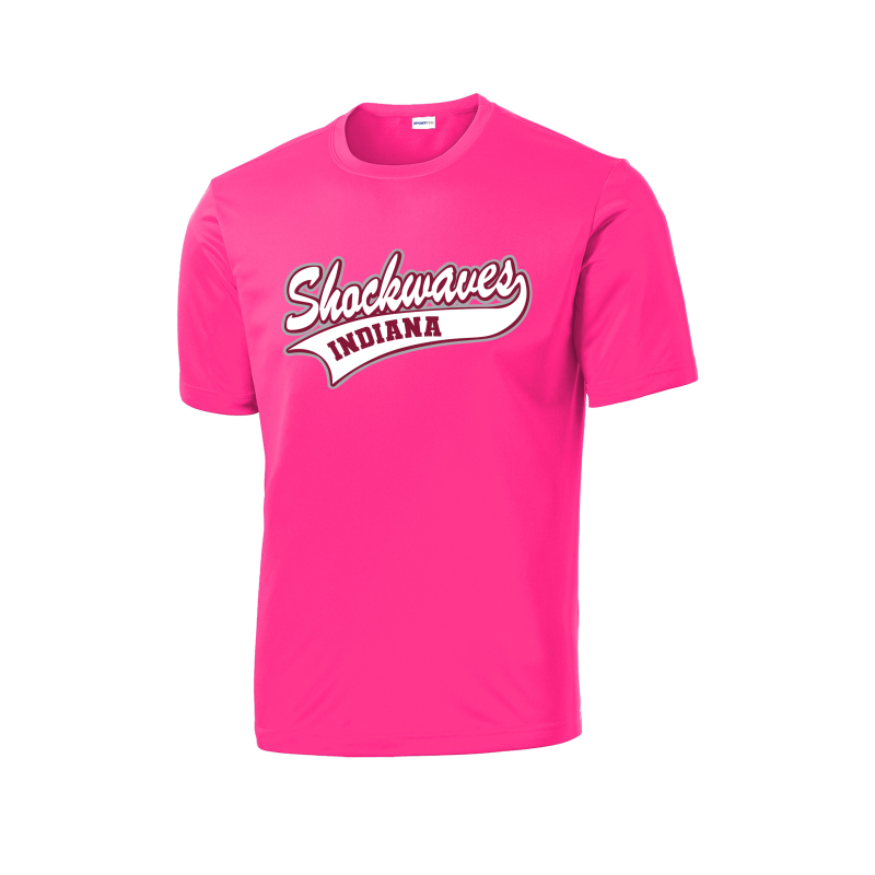 Shockwaves Moisture-Wicking Tee Breast Cancer awareness