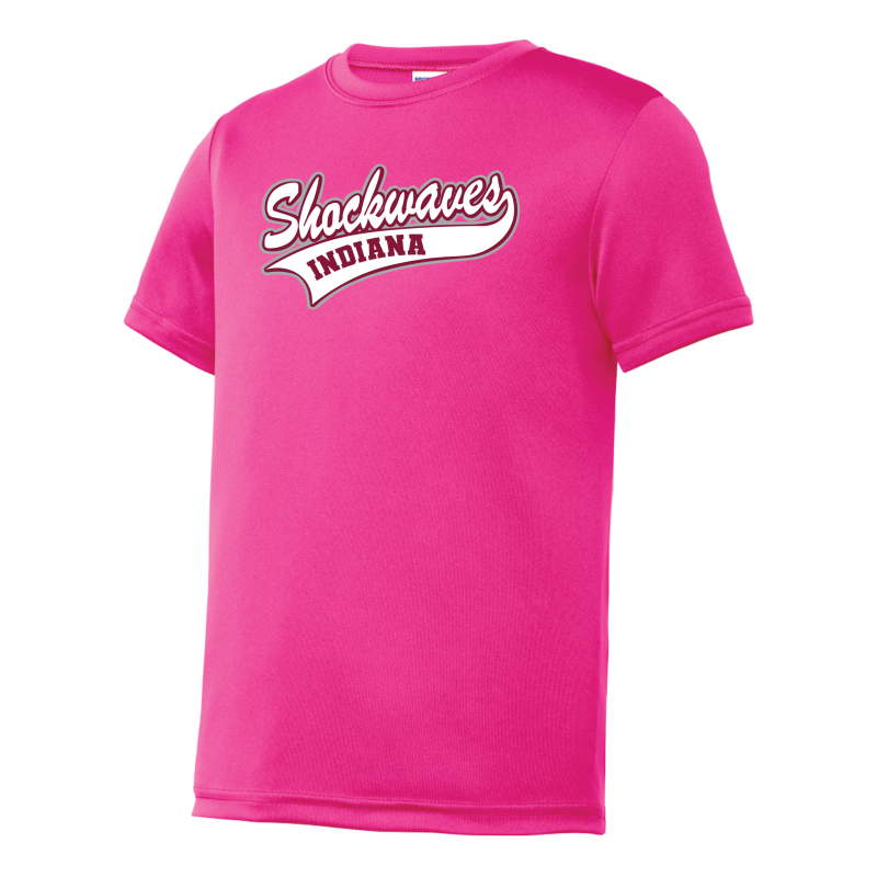 Shockwaves Moisture-Wicking Tee Breast Cancer awareness