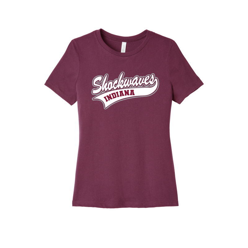 Shockwaves Bella and Canvas Ladies Short Sleeve Tee