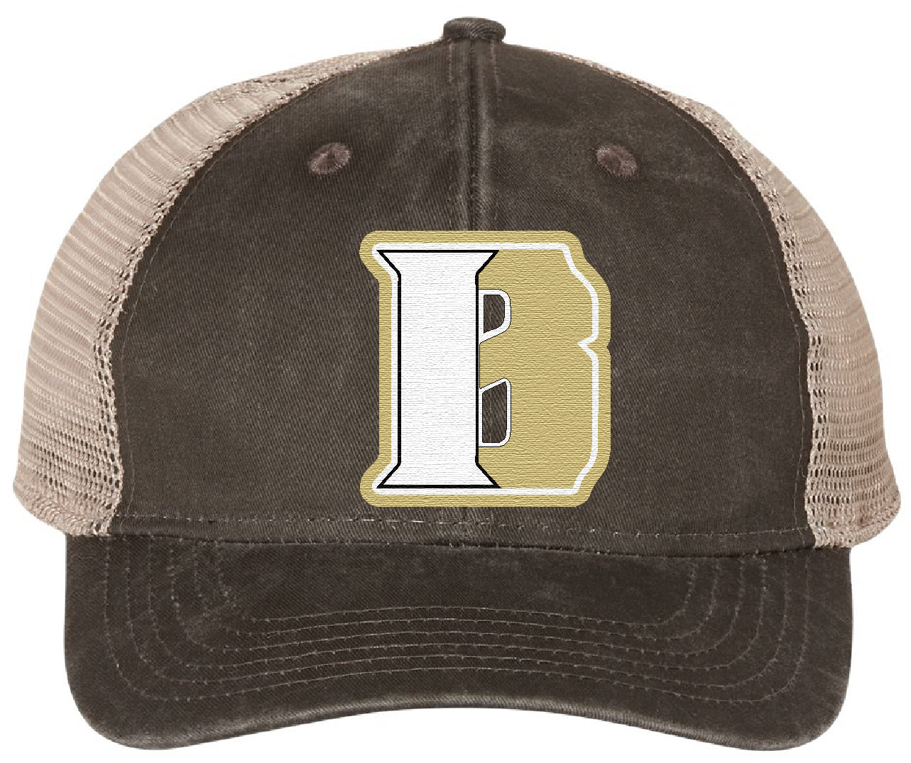 Indiana Bulldogs Embroidered Ponytail Mesh-Back Cap